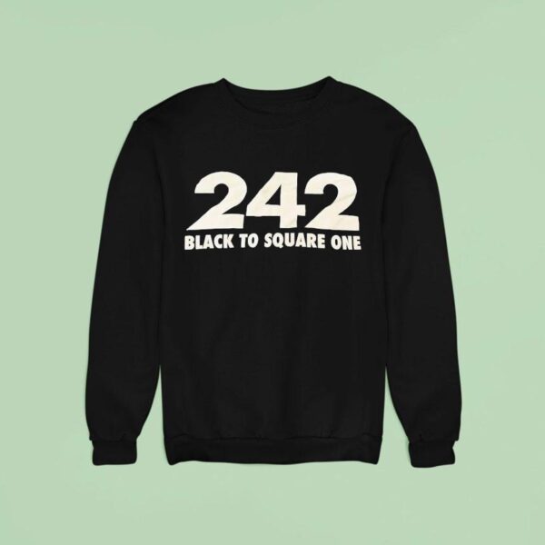 Black To Square One Sweatshirt