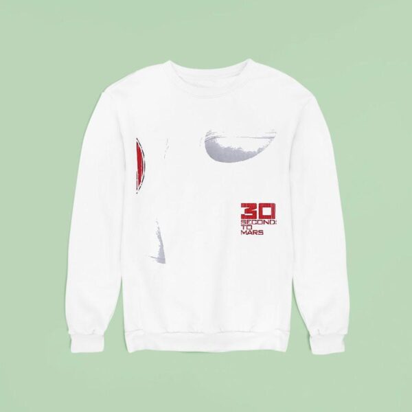 Seconds To Mars Distressed Logo Sweatshirt