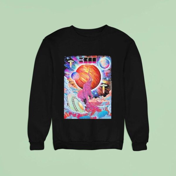 Concert At Avondale Brewing Company In Birmingham Al On August Psychedelic Elephant And Space Sweatshirt