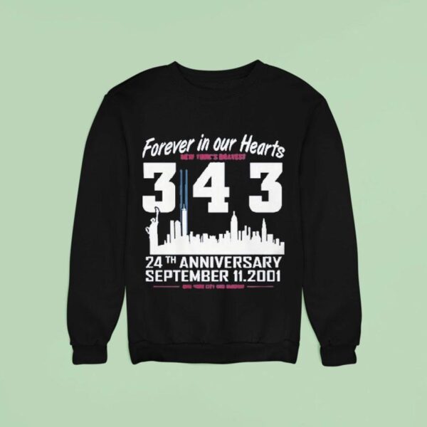 Memorial Th Anniversary Firefighters Sweatshirt