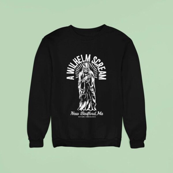 A Wilhelm Scream New Bedford Ma Grim Reaper Sweatshirt