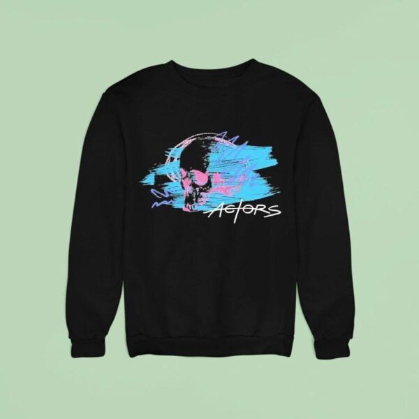 Actors Painted Skull Sweatshirt