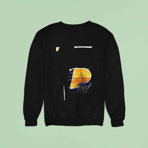 Adult Indiana Pacers Authmade Chrome Logo Sweatshirt