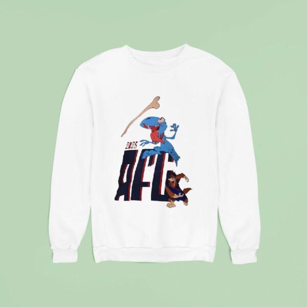 Afc American Football Conference Cartoon Sweatshirt
