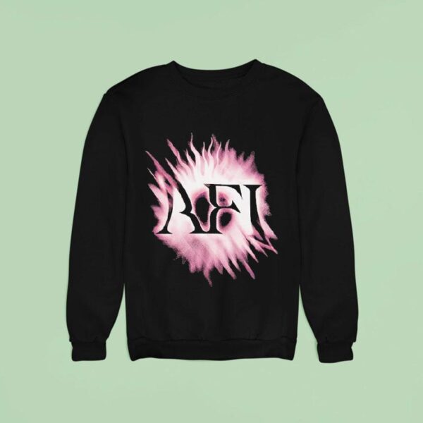 Afi Silver Bleeds The Black Sun Logo Sweatshirt