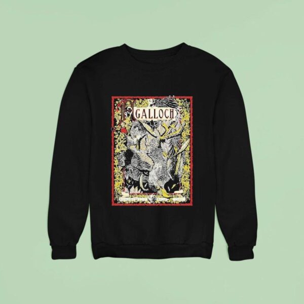 Agalloch Tour Revolution Hall Portland Oregon Aug Sweatshirt