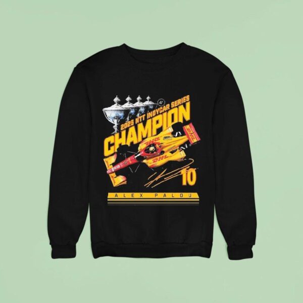 Alex Palou Ntt Indycar Series Champion Trophy Sweatshirt