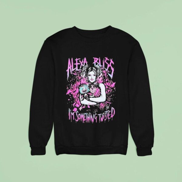 Alexa Bliss Wwe I M Something Twisted Horror Sweatshirt