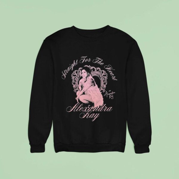 Alexandra Kay Straight For The Hear Sweatshirt