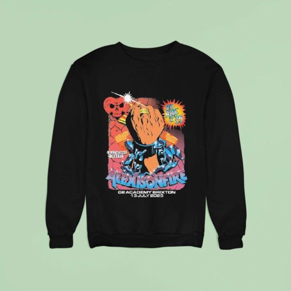 Alexisonfire Brixton Academy Legendary Classic Still Alive In Sweatshirt