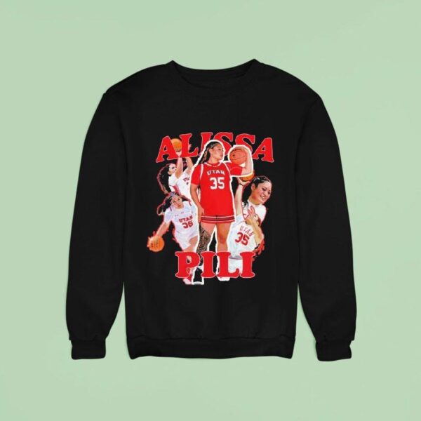 Alissa Pili Utah Utes Women S Basketball Sweatshirt