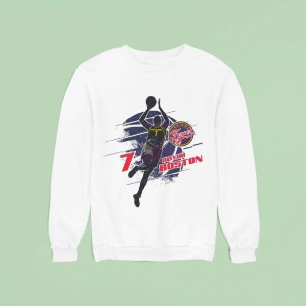 Aliyah Boston Indiana Fever Basketball Player Silhouette Sweatshirt