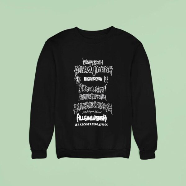 All Shall Perish All Shall Perish Diy Metal Parody Sweatshirt