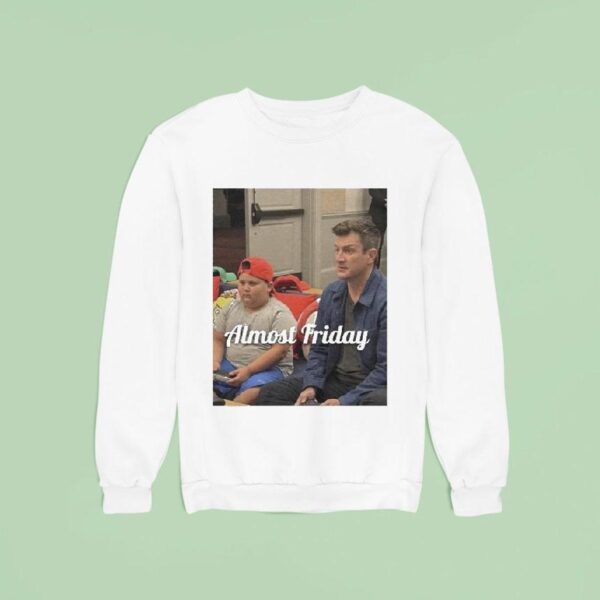 Almost Friday The Rizzler Video Game Sweatshirt