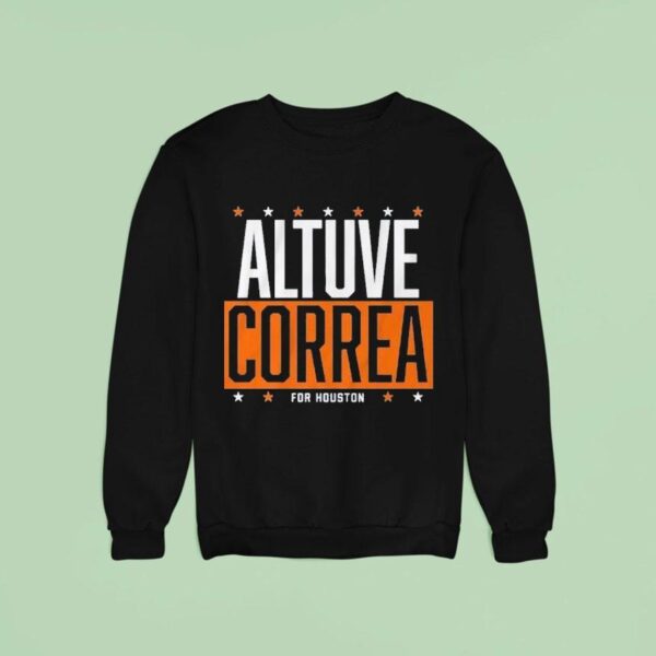 Altuve Correa For Houston Astros Sweatshirt