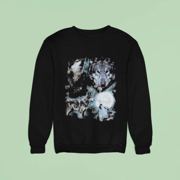 Alveus Sanctuary Wolf Acid Sweatshirt