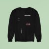Always Tired Never Broke Red Blood Blue Collar Skeleton Sweatshirt