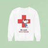 American Red Cross Snoopy Sweatshirt