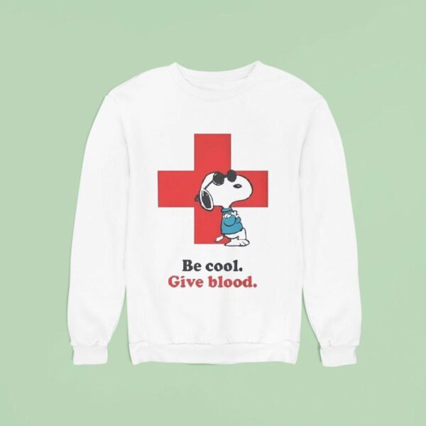 American Red Cross Snoopy Sweatshirt