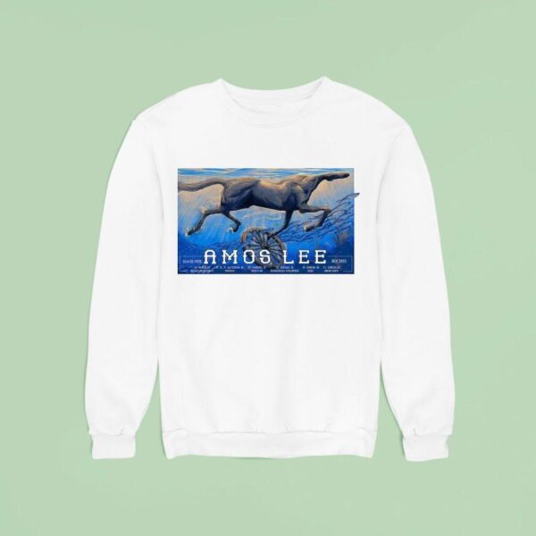 Amos Lee Tour Eu Uk Horse Sweatshirt