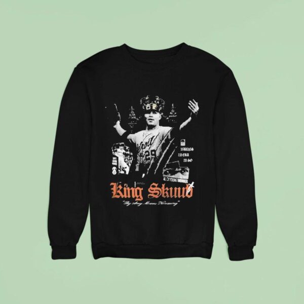 Andy Ibez Wearing King Skuub By Any Means Necessary Sweatshirt