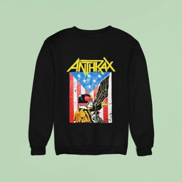 Anthrax Dredd Eagle Sweatshirt