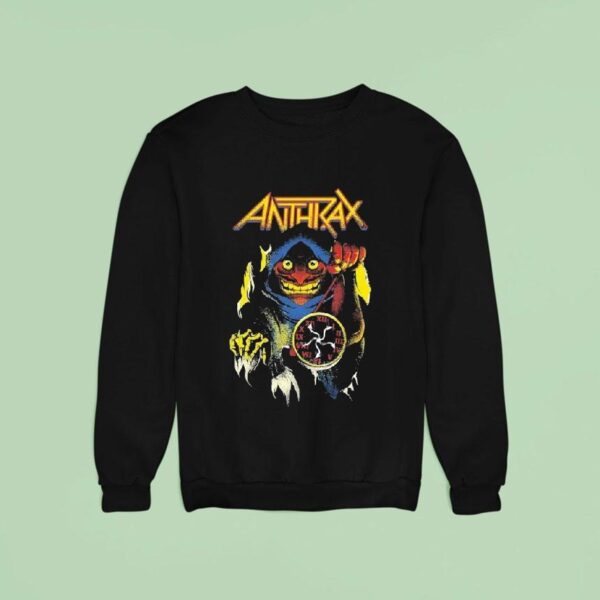 Anthrax Persistence Of Time Not Death Sweatshirt