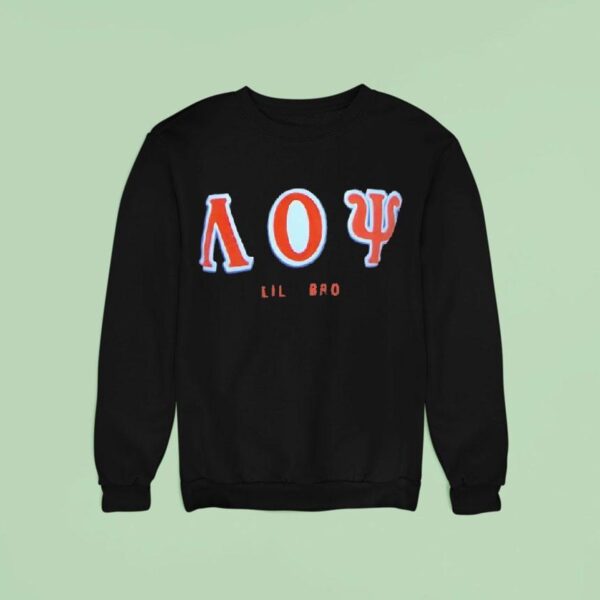 Aoy Lil Bro Lambda Omicron Psi Sweatshirt