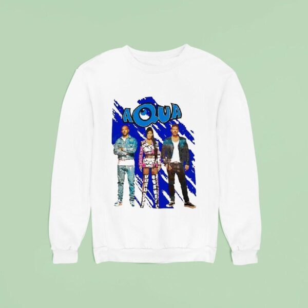 Aqua Photo Sweatshirt