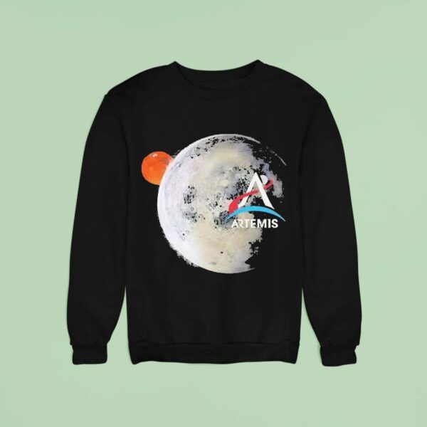 Artemis Moon And Mars Sweatshirt