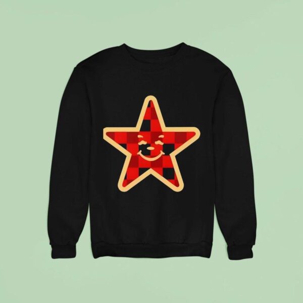 Asspizza Flannel Star Sweatshirt