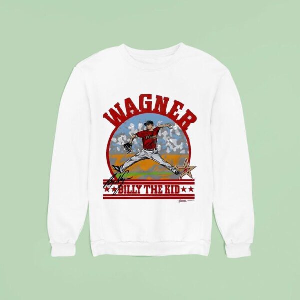 Astros Billy Wagner Signature Billy The Kid Houston Astros Sweatshirt