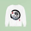 At At The Great Wave Off Kanagawa And Japanese Enso Ar Sweatshirt