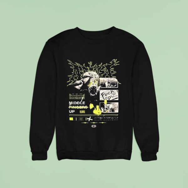 Attila Middle Fingers Up Sweatshirt