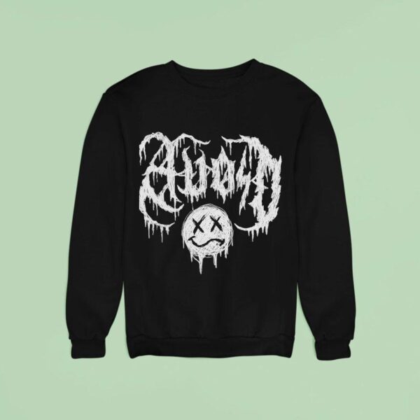 Avoid Black Metal Sweatshirt