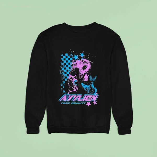 Ayylien Face Reality Sweatshirt