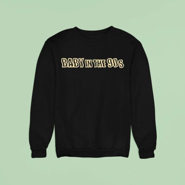 Baby In The S Wave Logo Sweatshirt