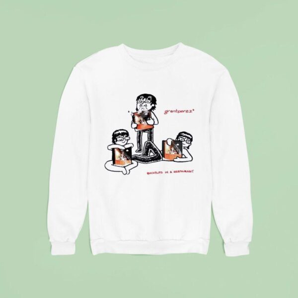 Backflips In A Restaurant Tour Sweatshirt