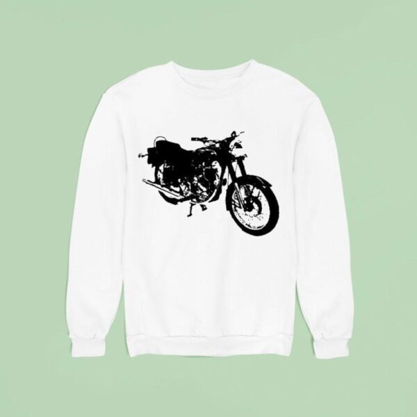 Bacon Hair Motorcycle Sweatshirt