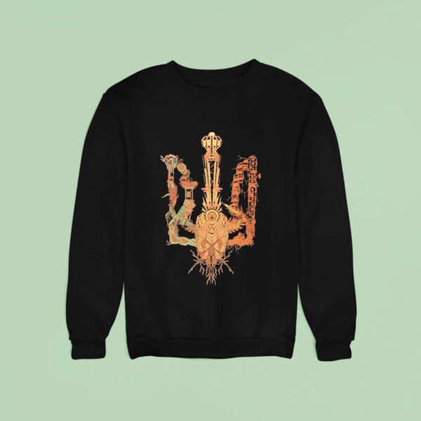 Bamboo Tryzub Of War Standard Sweatshirt