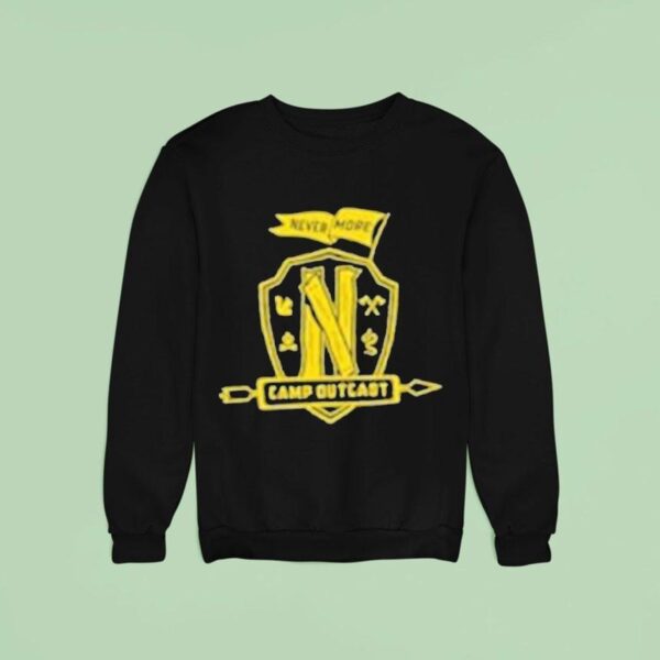 Barry Dort Wednesday Season Nevermore Camp Outcas Sweatshirt