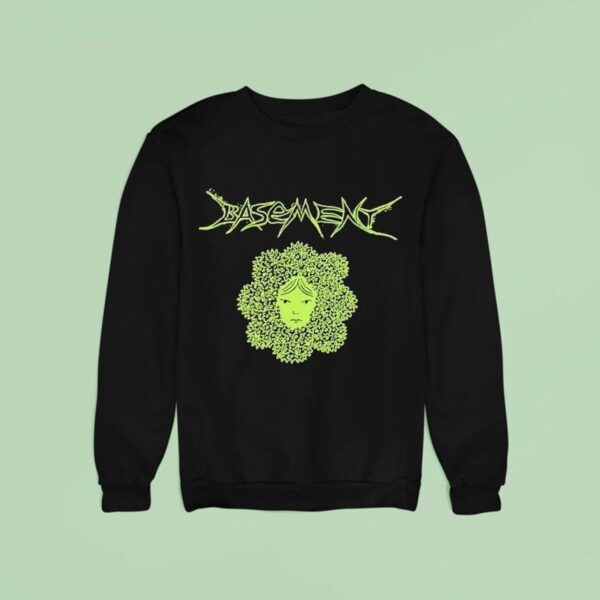 Basement Flower Face Sweatshirt