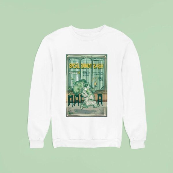 Basil Bandit Bash Aug Benny Boy Brewing In Los Angeles Ca Sweatshirt