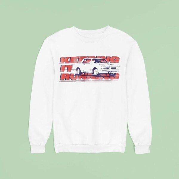 Bat X Piston Foundation Keeping It Running Sweatshirt