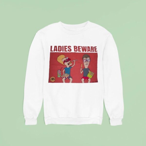 Beavis And Butthead Ladies Beware Sweatshirt