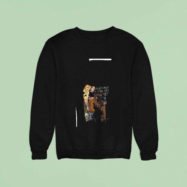 Becky Lynch Dead End The Day They Let Me Hit A New Low Cartoon Sweatshirt