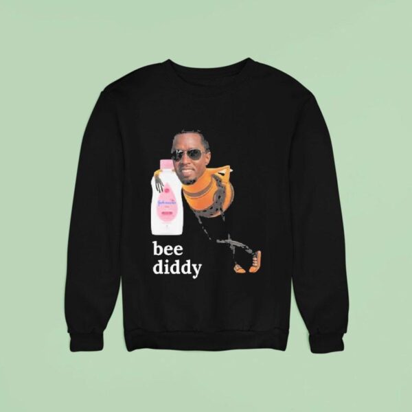 Bee Diddy Sean Combs Baby Oil Sweatshirt