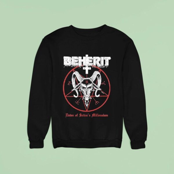 Beherit Patun Of Satan S Millernnium Sweatshirt