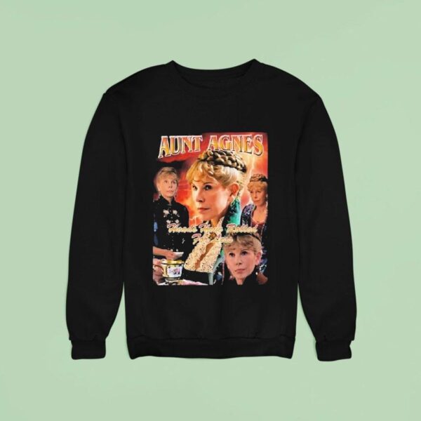 Ben Ahlers Wearing Annoyed Aunt Agnes Heads Have Rolled For Less Sweatshirt