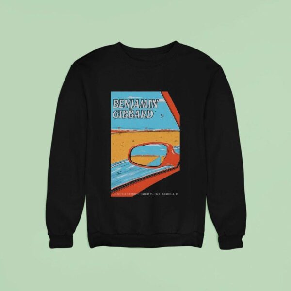 Benjamin Gibbard Ridgefield Playhouse Ridgefield Ct August Sweatshirt